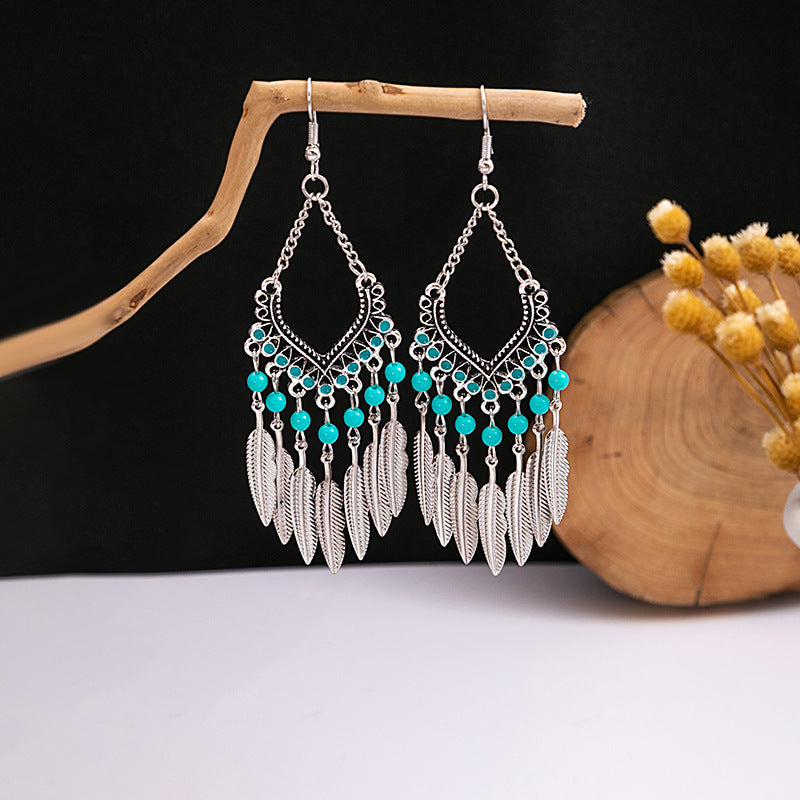 Wholesale Bohemian Ethnic Style Alloy Earrings